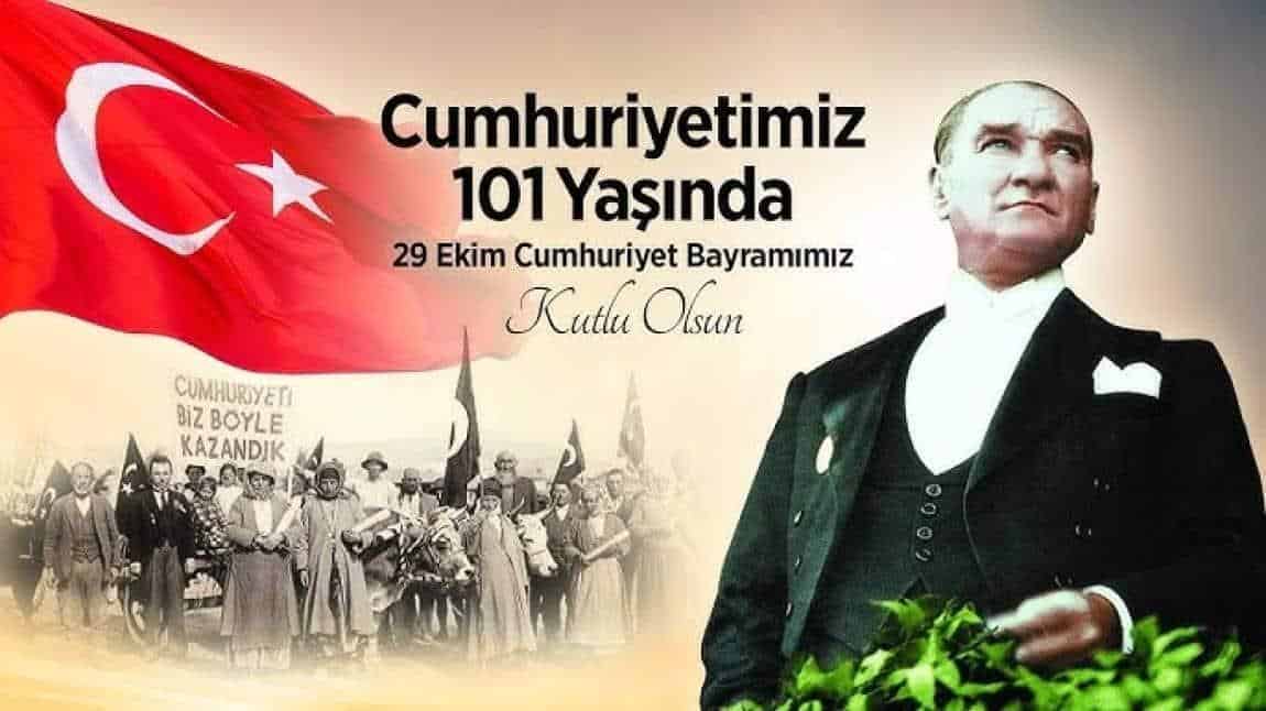 29 Ekim Cumhuriyet Bayramını Coşkuyla Kutladık